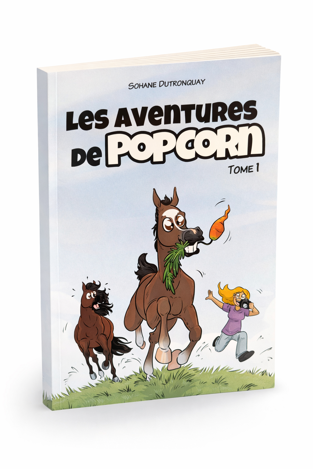 Précommande - Le livre « Les aventures de Pop Corn - Tome 1 »