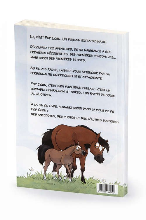 Précommande - Le livre « Les aventures de Pop Corn - Tome 1 »